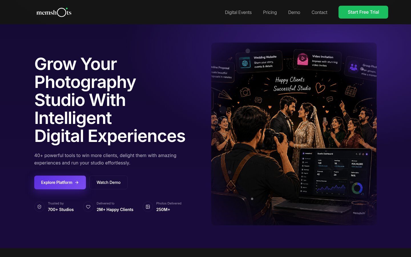 Memshots product screenshot